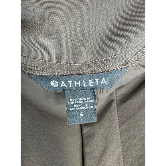 Athleta Wander Hybrid Pant Walnut Brown-sz 6 - Picture 8 of 15